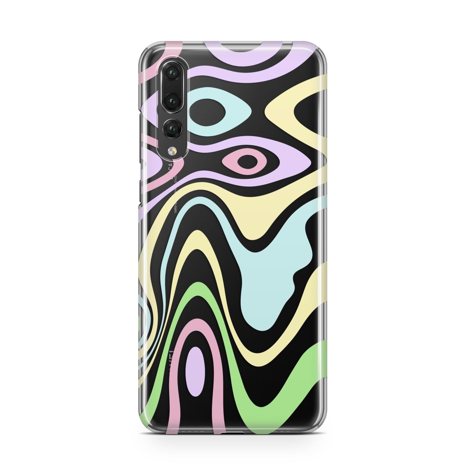 Transparent Swirl Huawei P20 Pro Phone Case