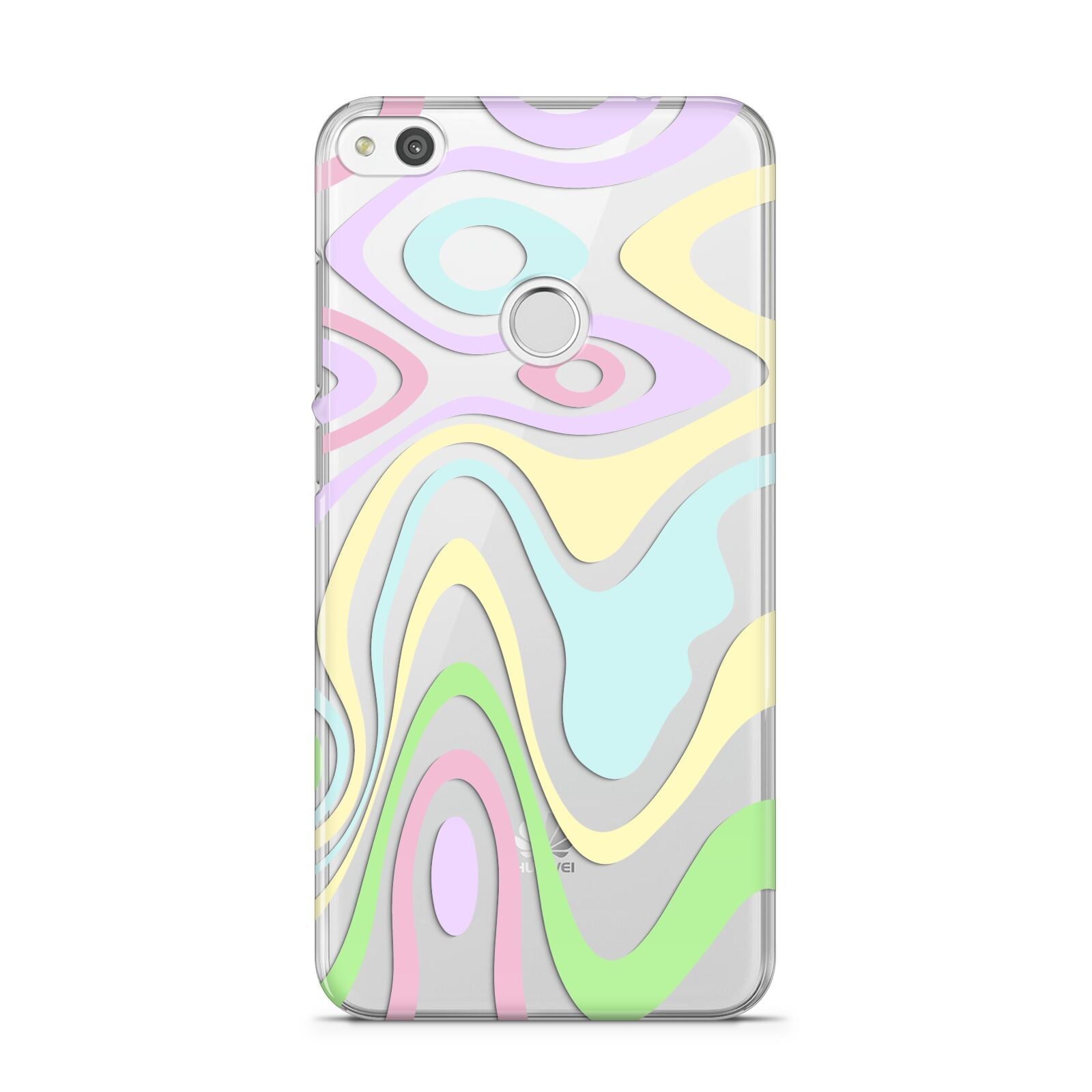 Transparent Swirl Huawei P8 Lite Case