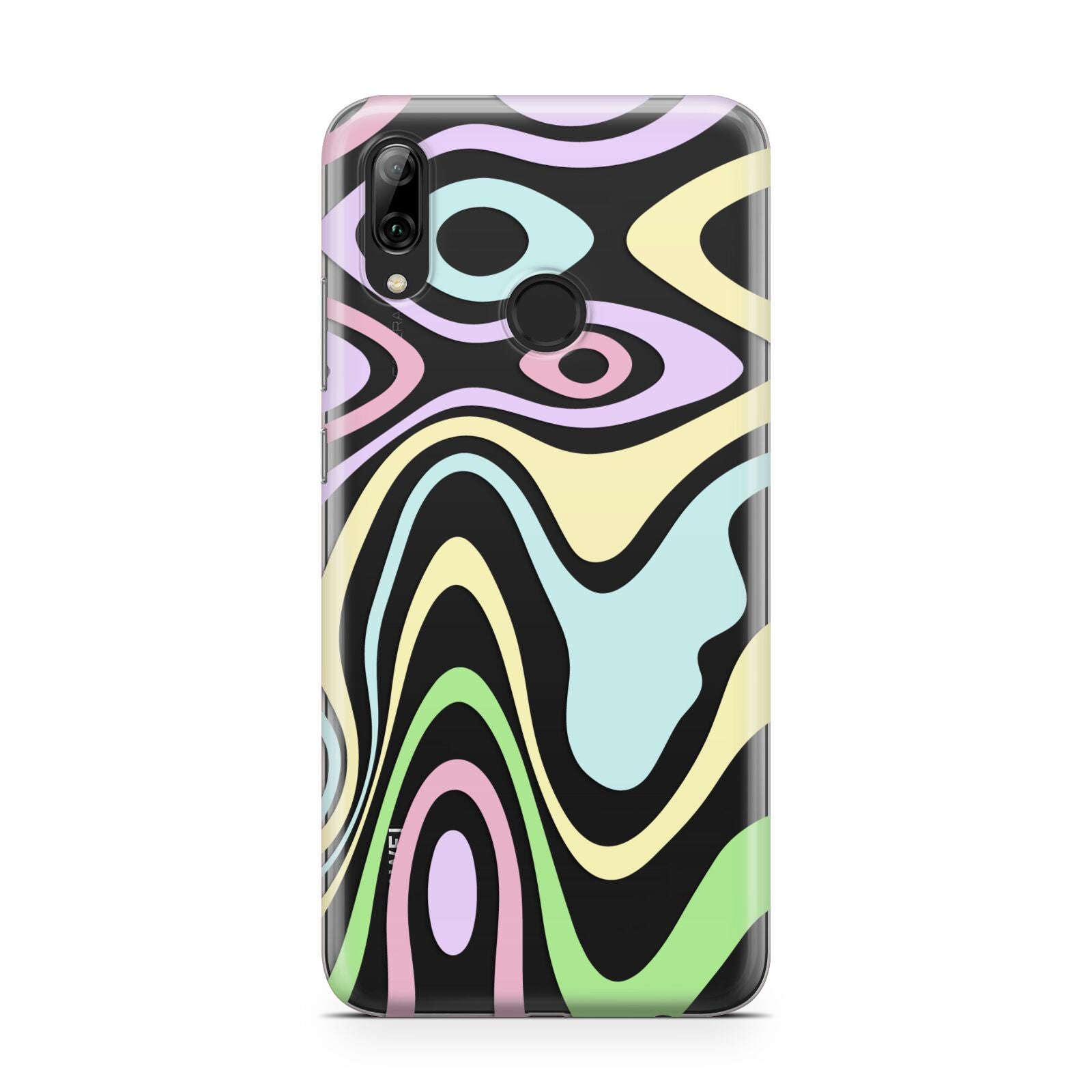 Transparent Swirl Huawei Y7 2019