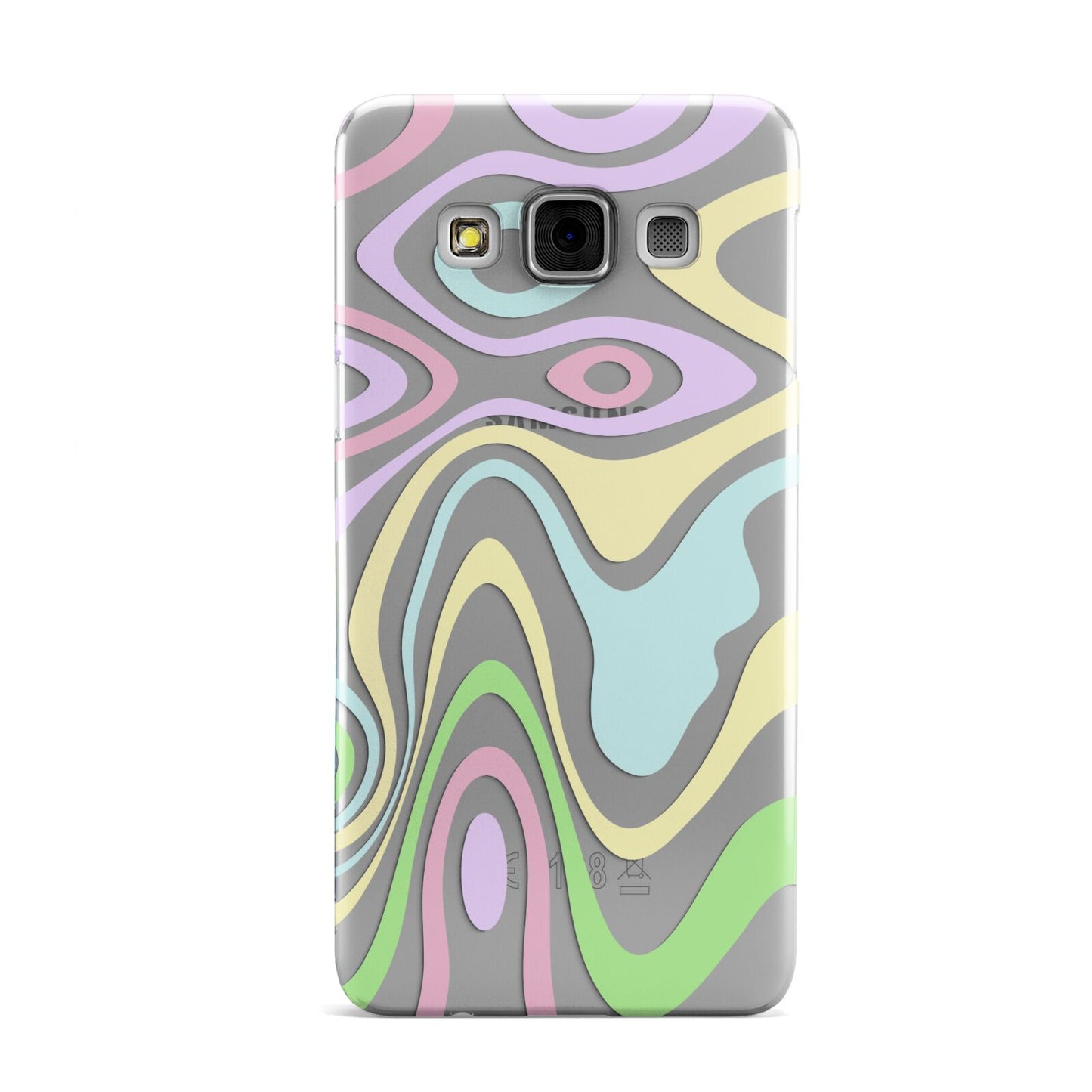 Transparent Swirl Samsung Galaxy A3 Case