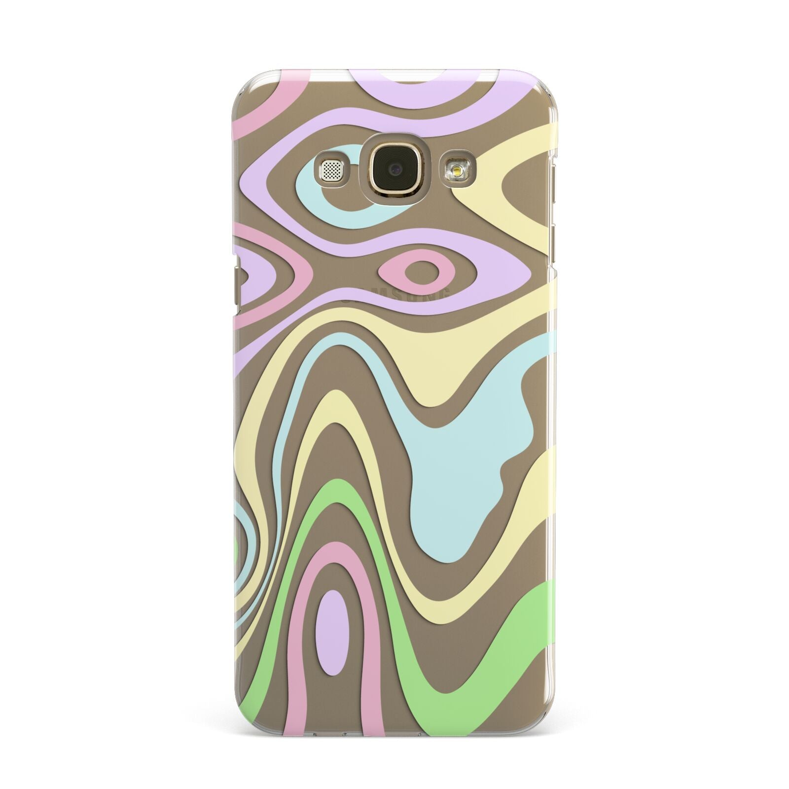 Transparent Swirl Samsung Galaxy A8 Case