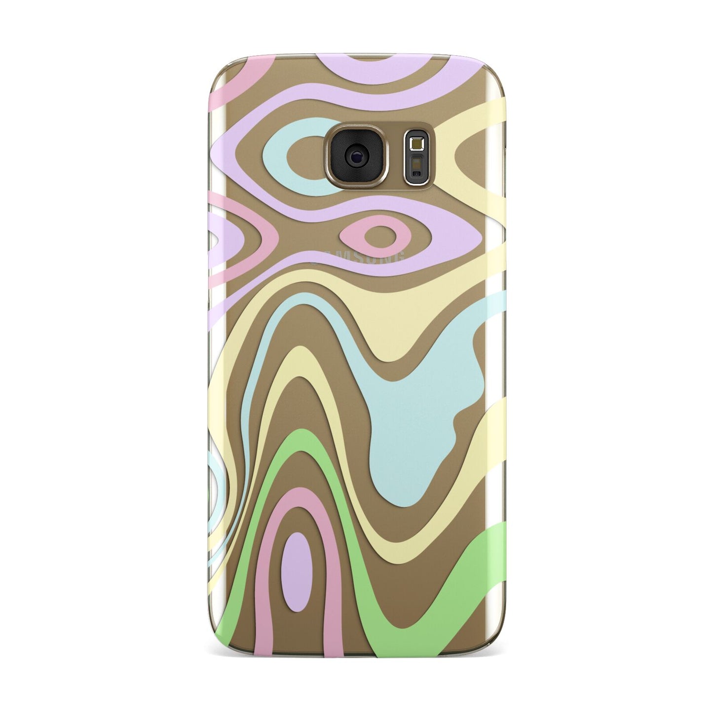 Transparent Swirl Samsung Galaxy Case