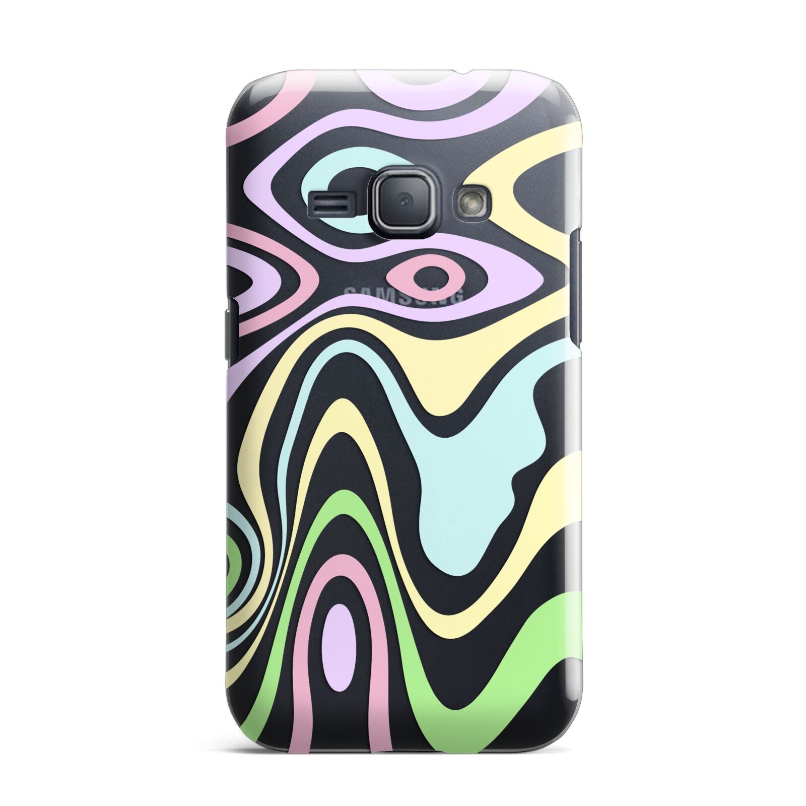 Transparent Swirl Samsung Galaxy J1 2016 Case