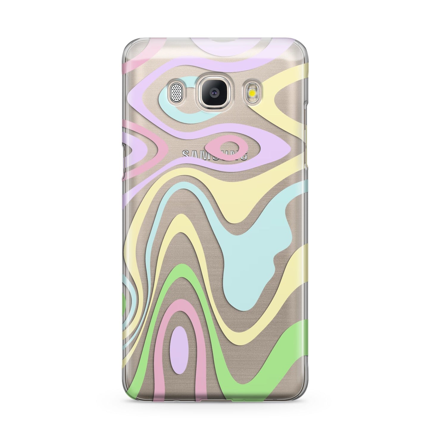 Transparent Swirl Samsung Galaxy J5 2016 Case