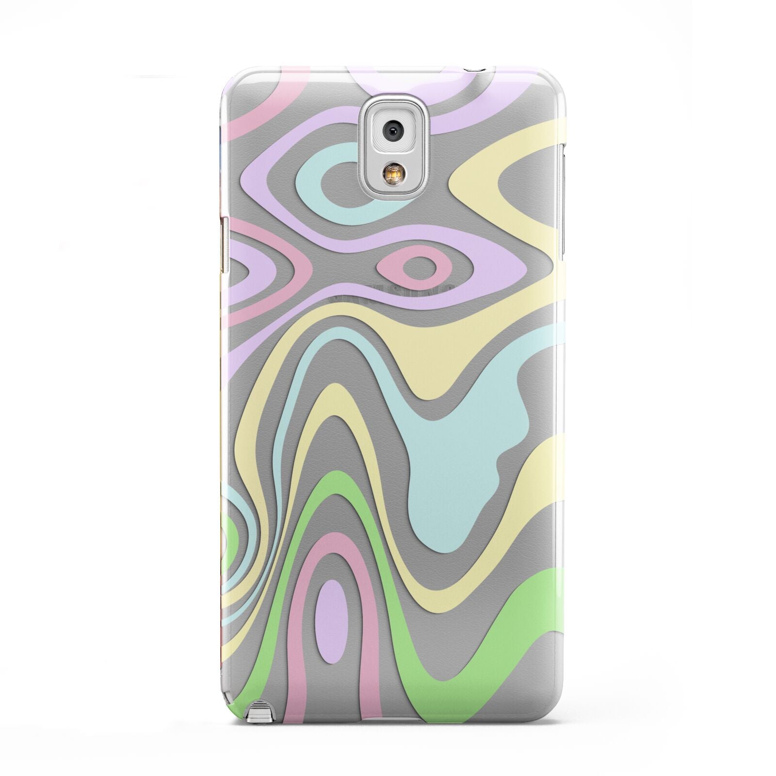 Transparent Swirl Samsung Galaxy Note 3 Case