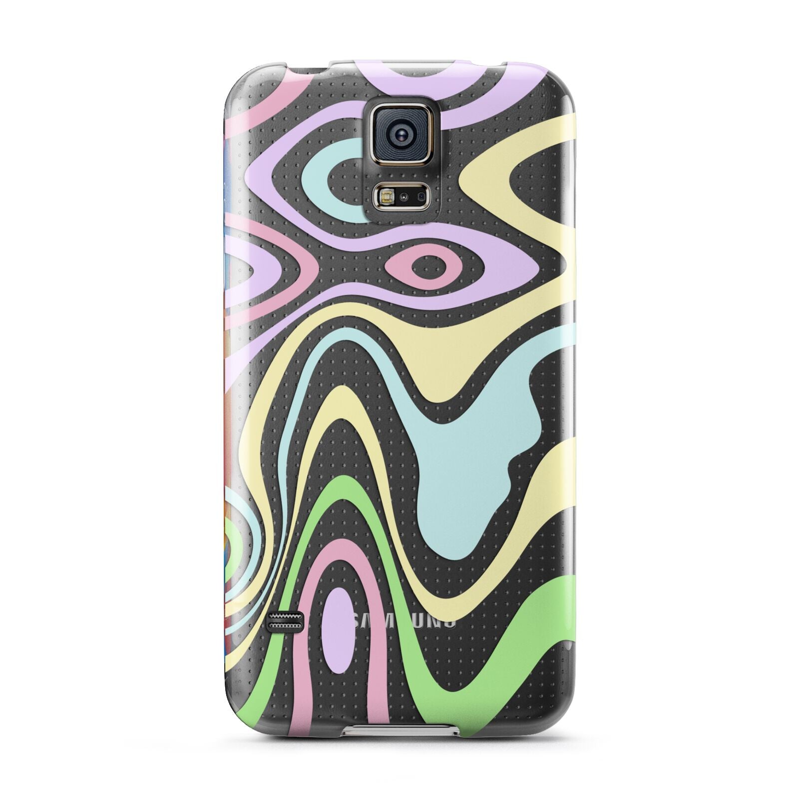 Transparent Swirl Samsung Galaxy S5 Case