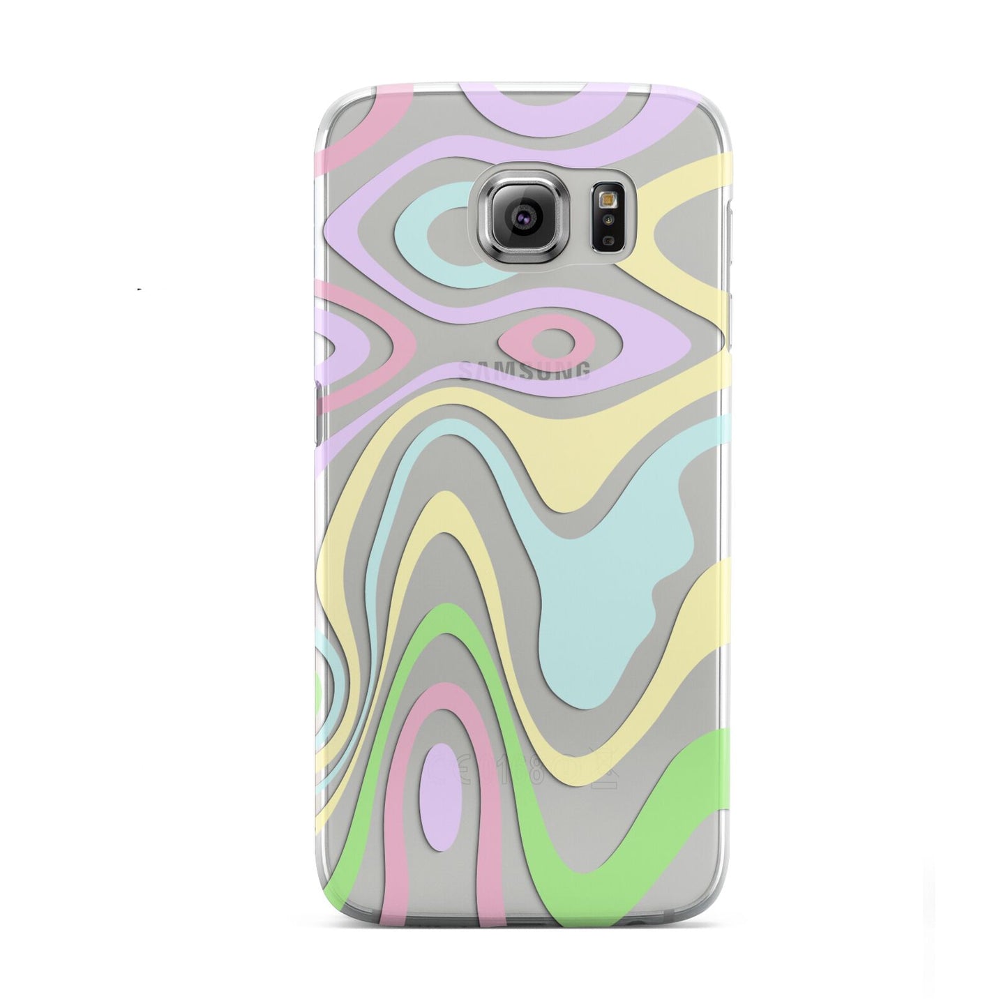 Transparent Swirl Samsung Galaxy S6 Case