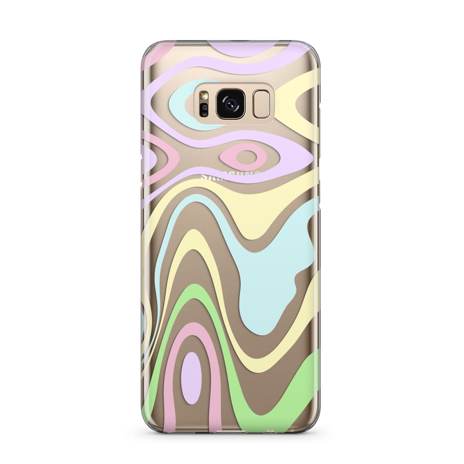 Transparent Swirl Samsung Galaxy S8 Plus Case