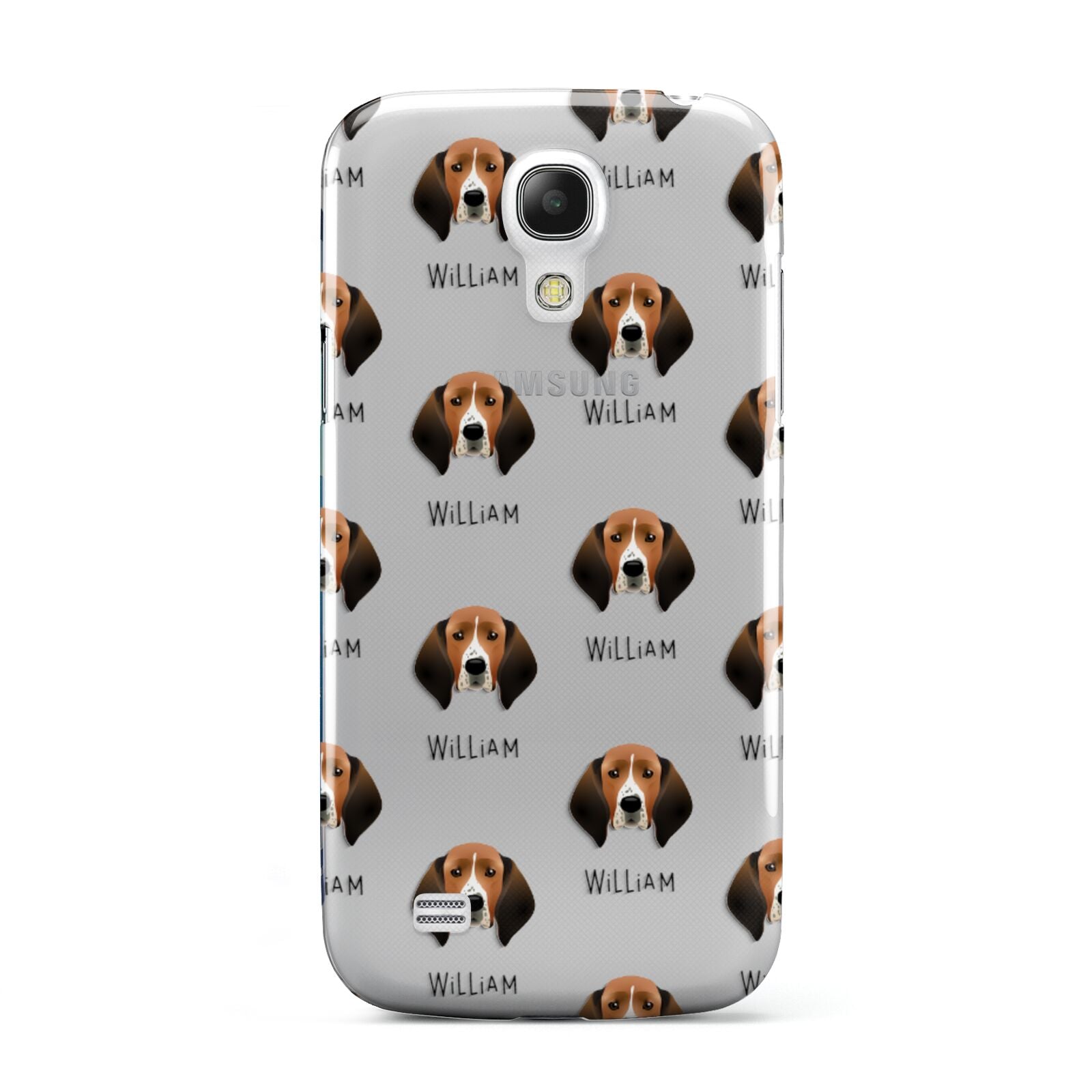 Treeing Walker Coonhound Icon with Name Samsung Galaxy S4 Mini Case