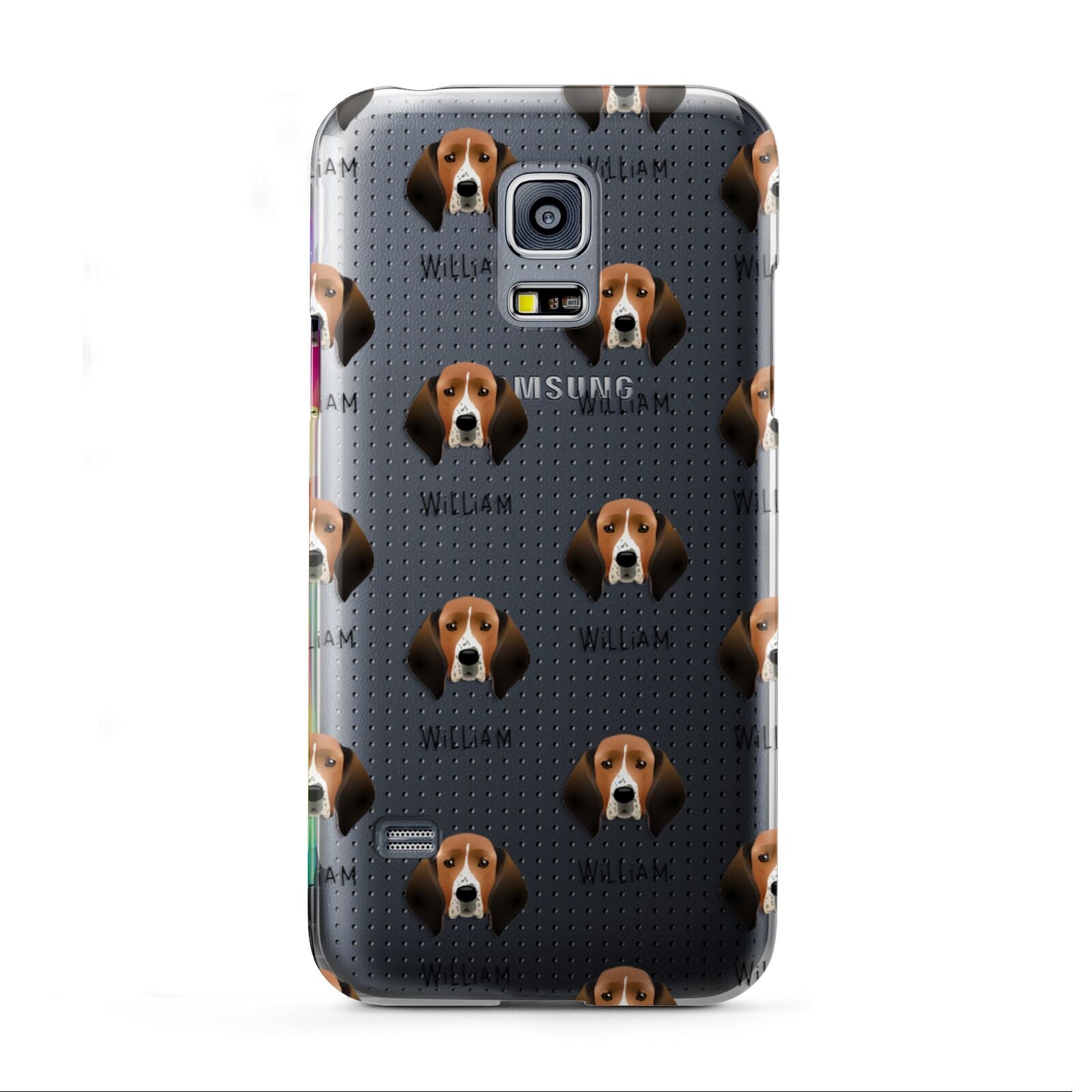 Treeing Walker Coonhound Icon with Name Samsung Galaxy S5 Mini Case