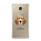 Treeing Walker Coonhound Personalised Samsung Galaxy A9 2016 Case on gold phone