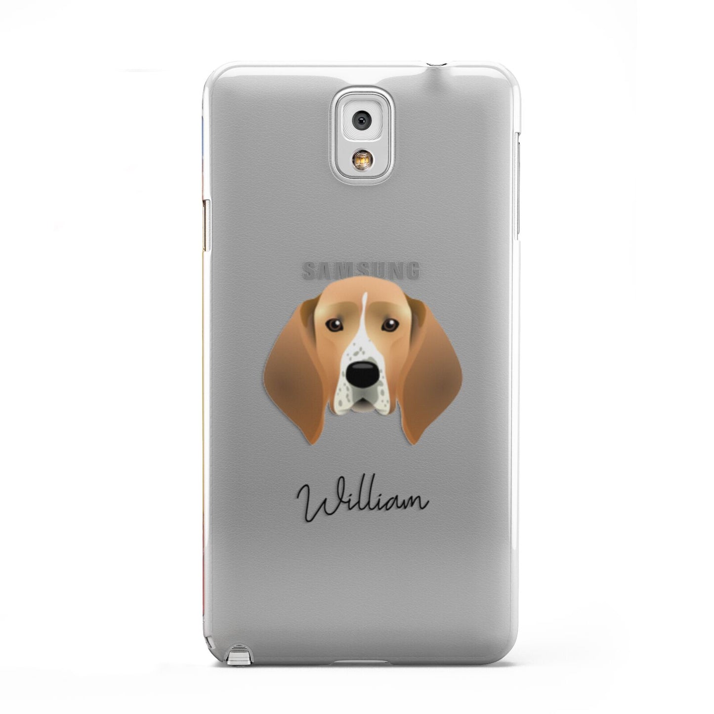 Treeing Walker Coonhound Personalised Samsung Galaxy Note 3 Case