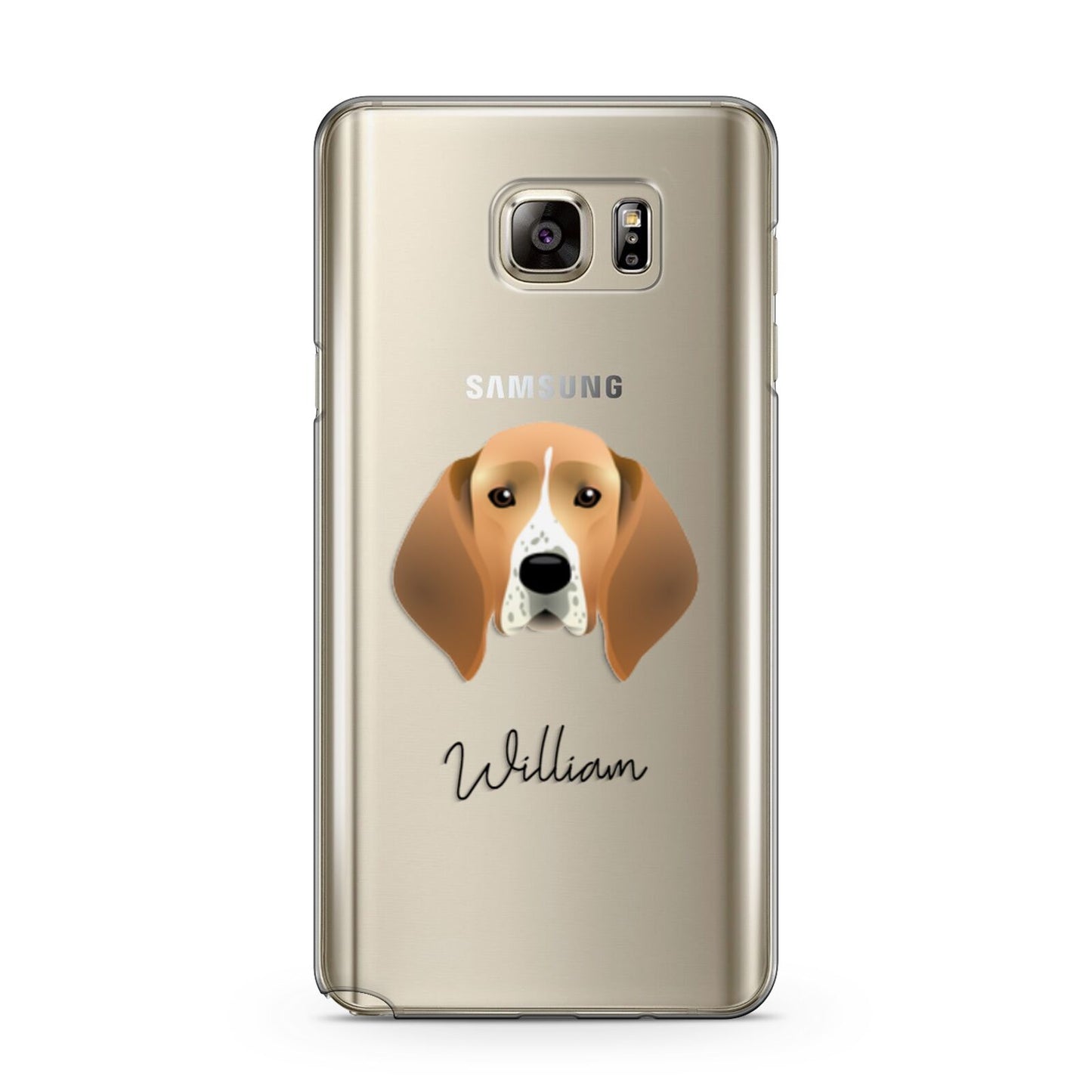 Treeing Walker Coonhound Personalised Samsung Galaxy Note 5 Case