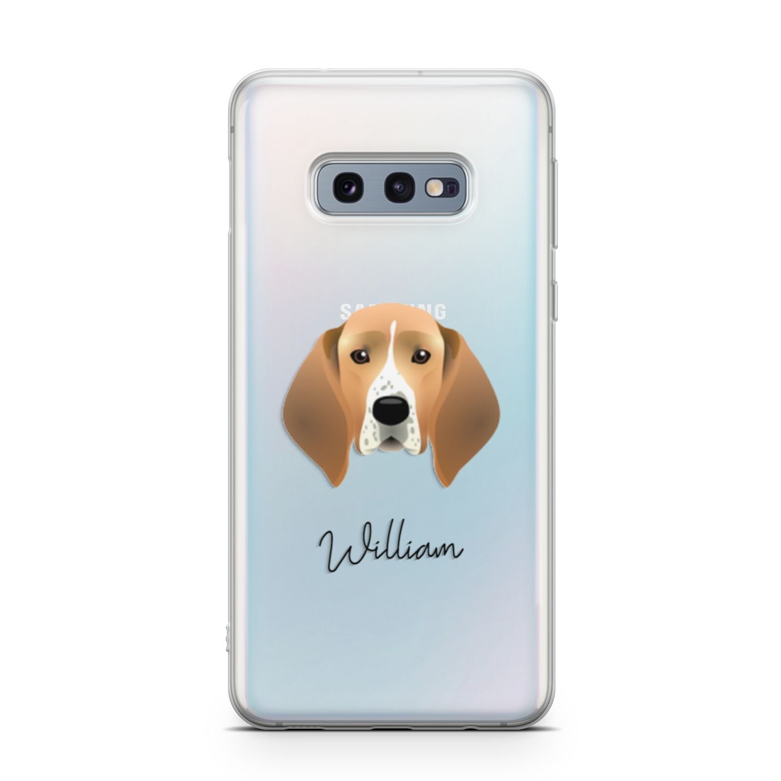 Treeing Walker Coonhound Personalised Samsung Galaxy S10E Case