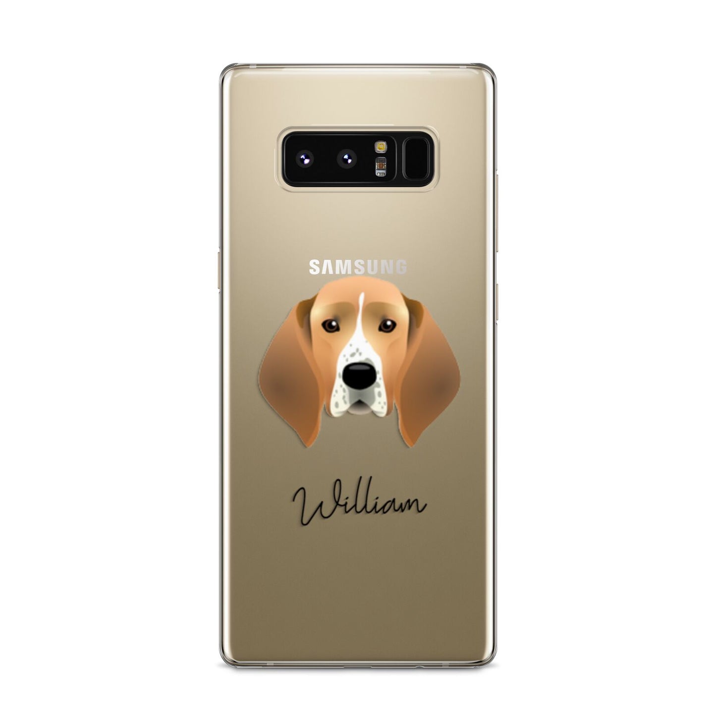 Treeing Walker Coonhound Personalised Samsung Galaxy S8 Case