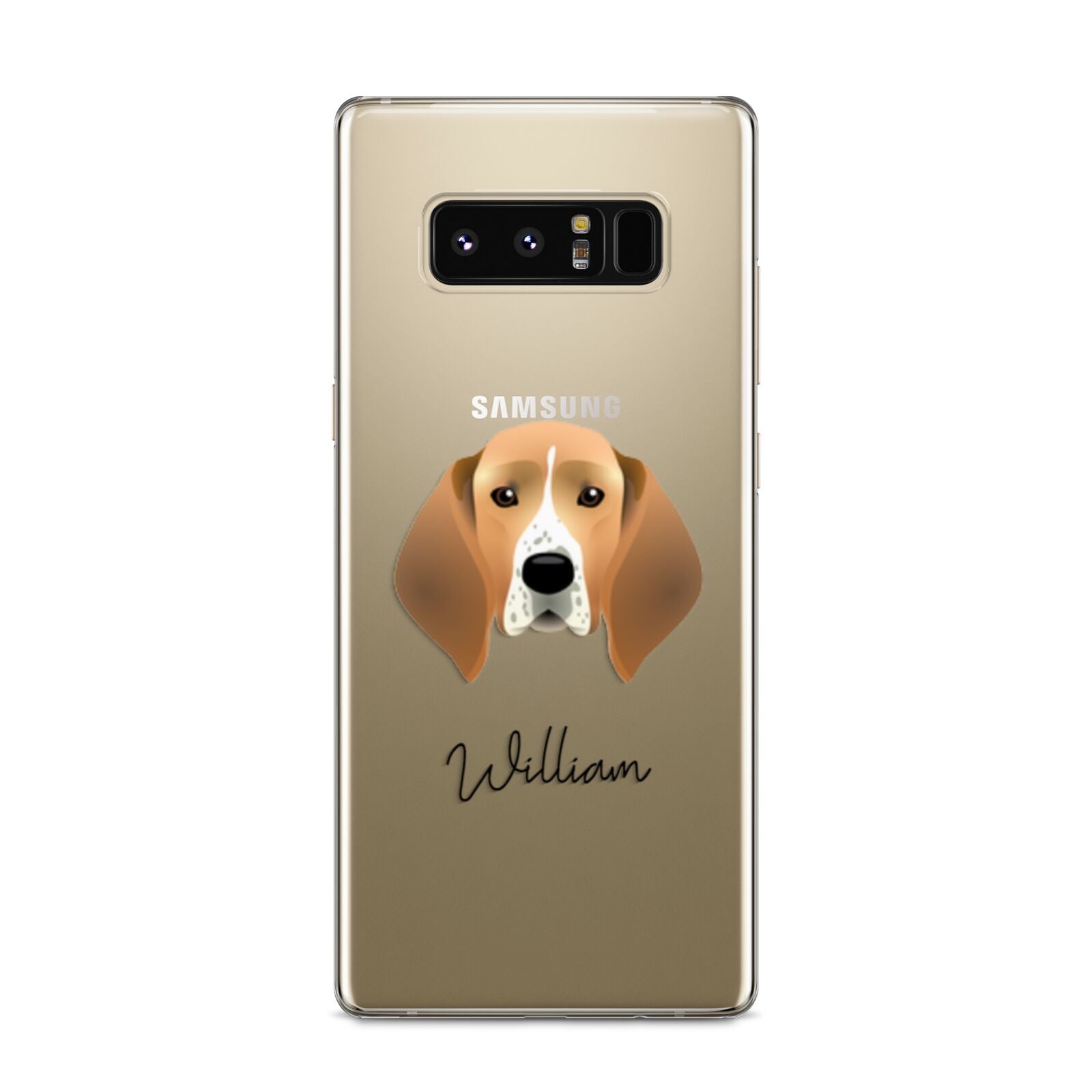 Treeing Walker Coonhound Personalised Samsung Galaxy S8 Case