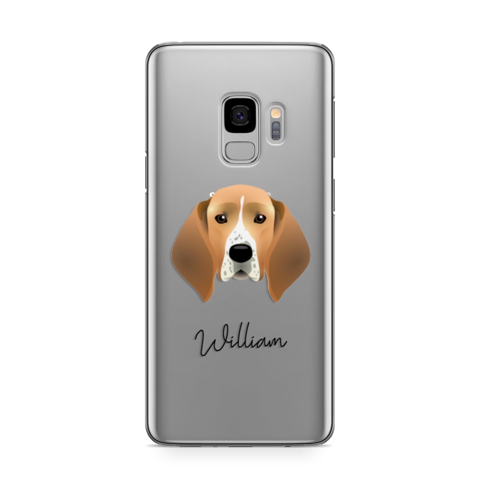 Treeing Walker Coonhound Personalised Samsung Galaxy S9 Case