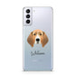 Treeing Walker Coonhound Personalised Samsung S21 Plus Phone Case