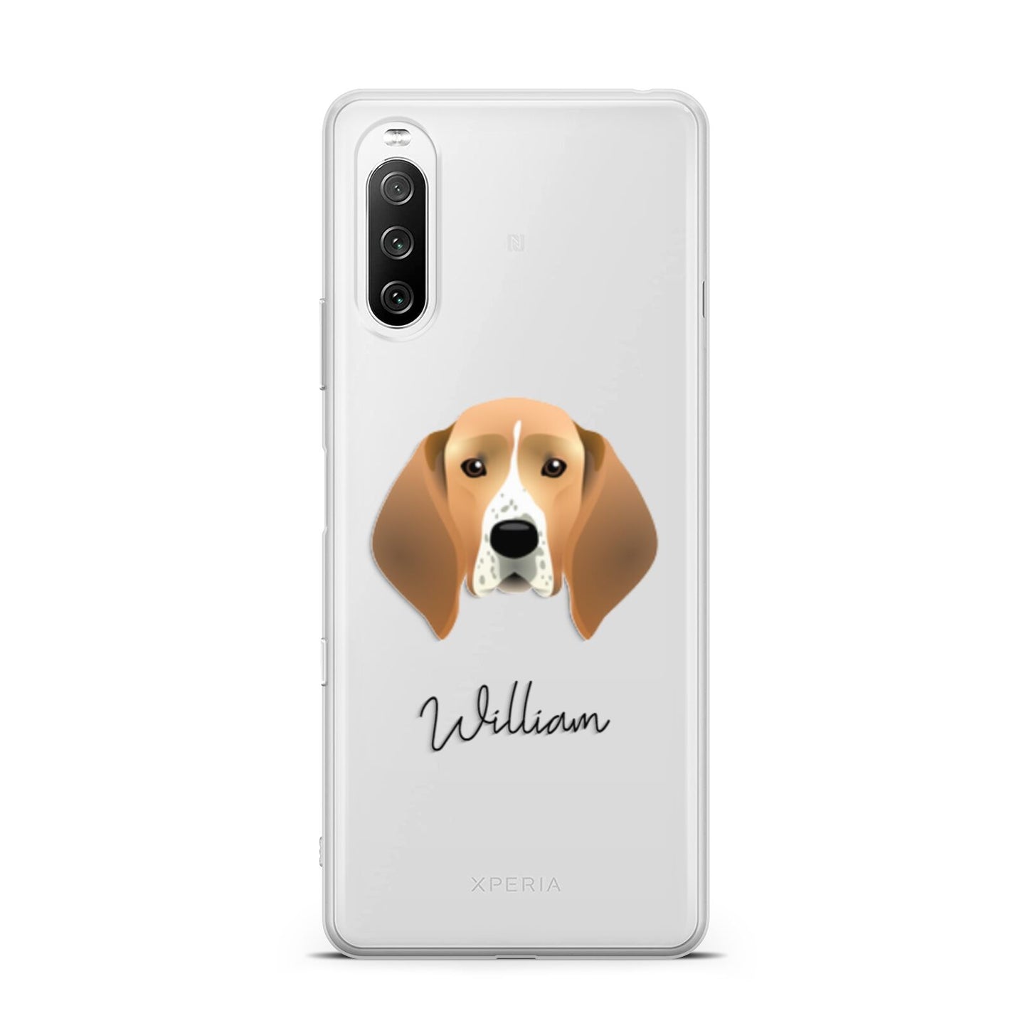 Treeing Walker Coonhound Personalised Sony Xperia 10 III Case