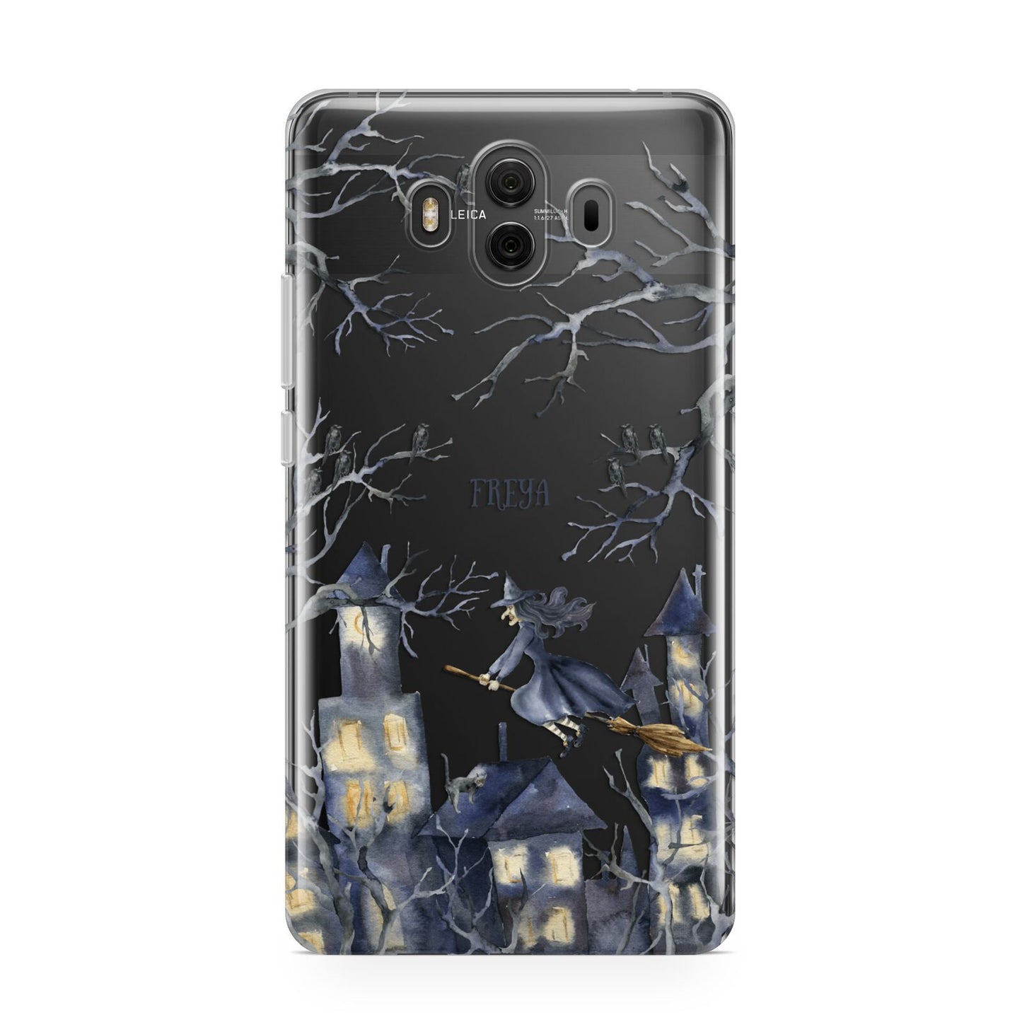 Treetop Halloween Witch Huawei Mate 10 Protective Phone Case