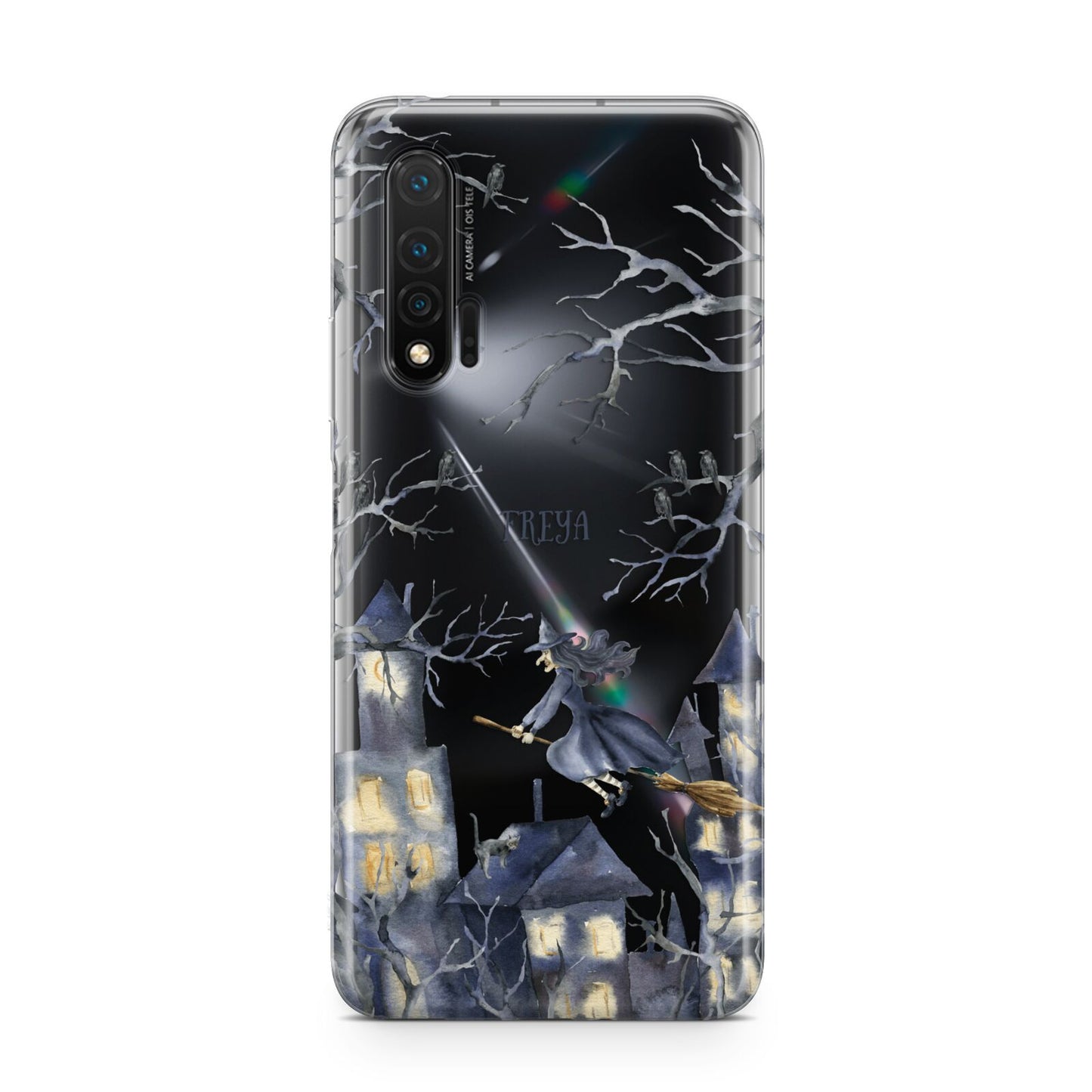 Treetop Halloween Witch Huawei Nova 6 Phone Case