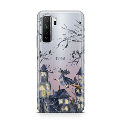 Treetop Halloween Witch Huawei P40 Lite 5G Phone Case