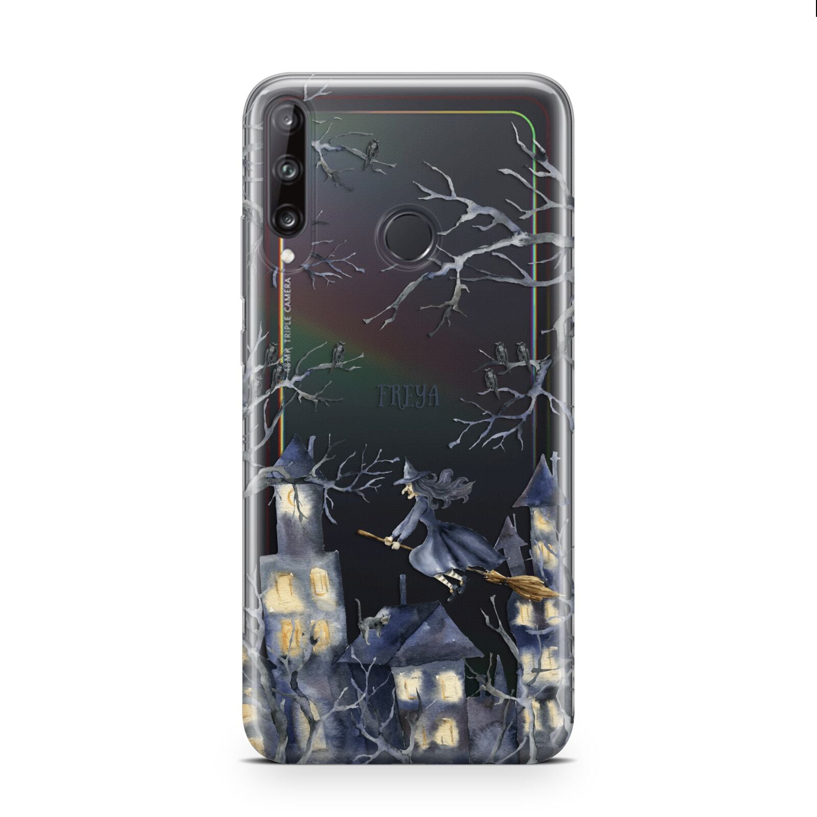 Treetop Halloween Witch Huawei P40 Lite E Phone Case