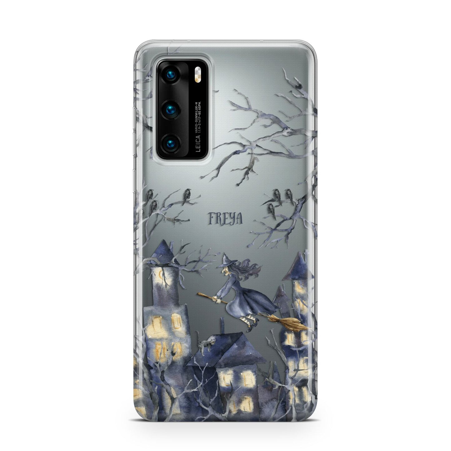 Treetop Halloween Witch Huawei P40 Phone Case