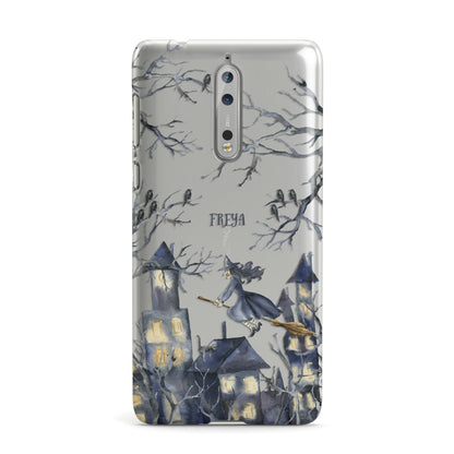 Treetop Halloween Witch Nokia Case