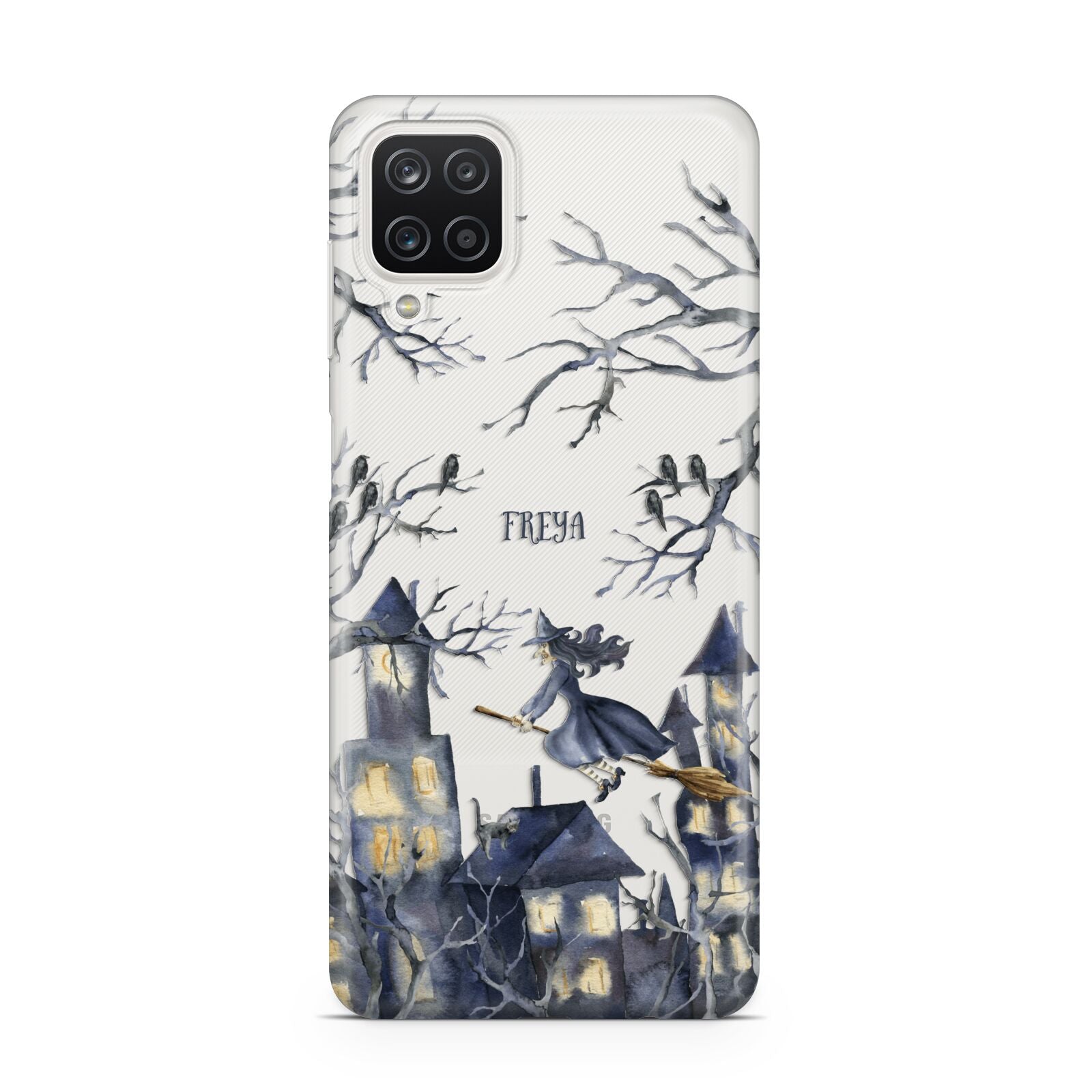 Treetop Halloween Witch Samsung A12 Case