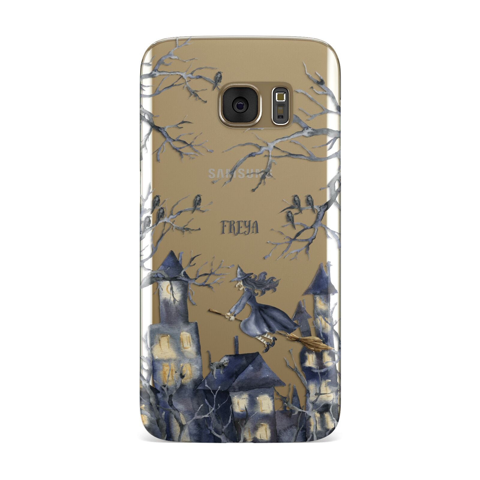 Treetop Halloween Witch Samsung Galaxy Case