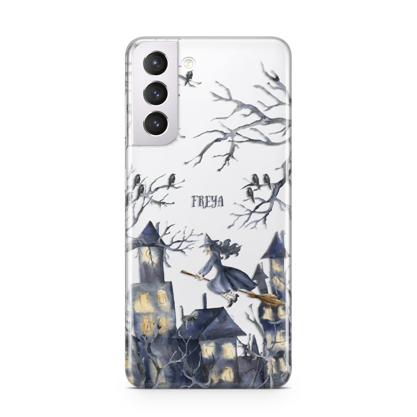 Treetop Halloween Witch Samsung S21 Case