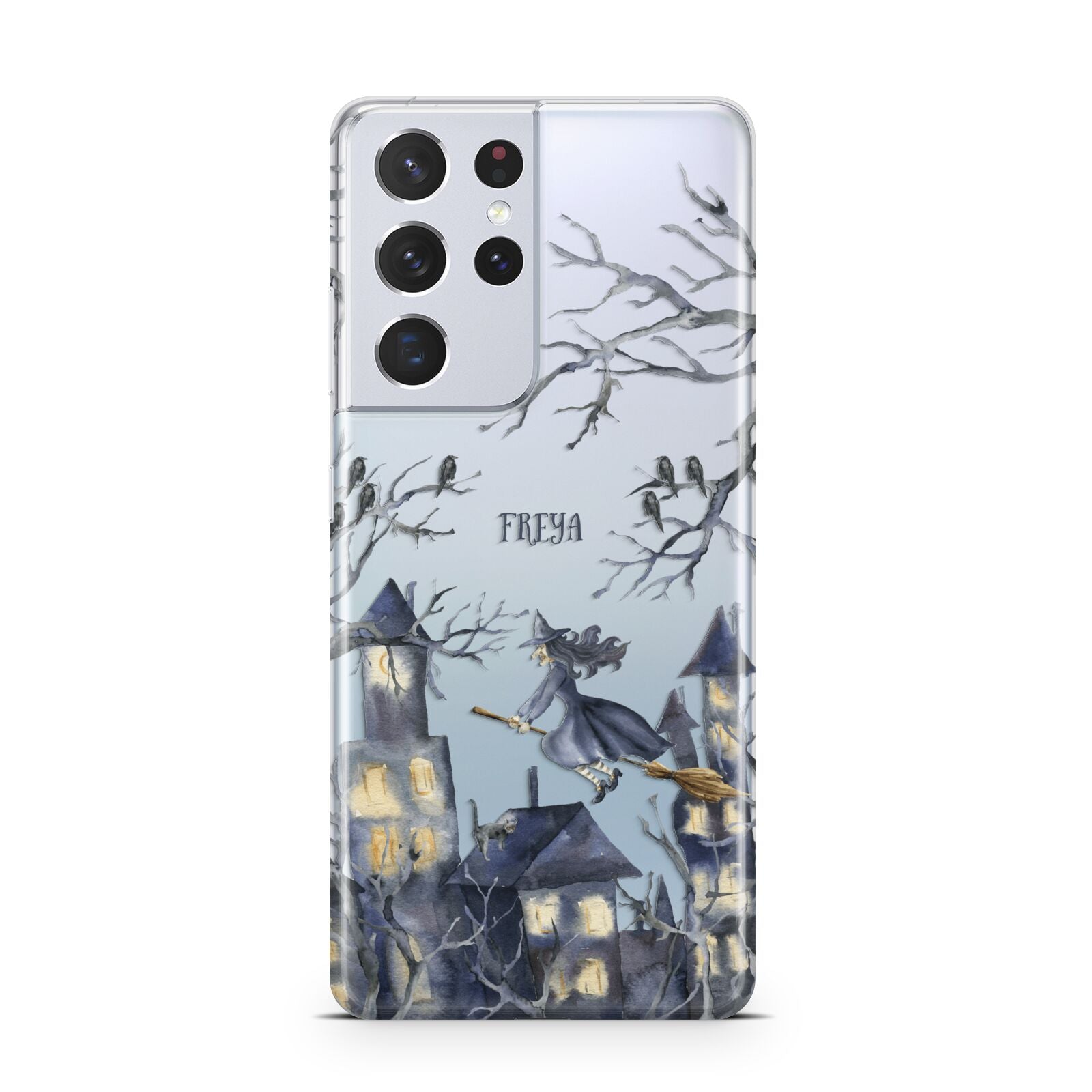 Treetop Halloween Witch Samsung S21 Ultra Case