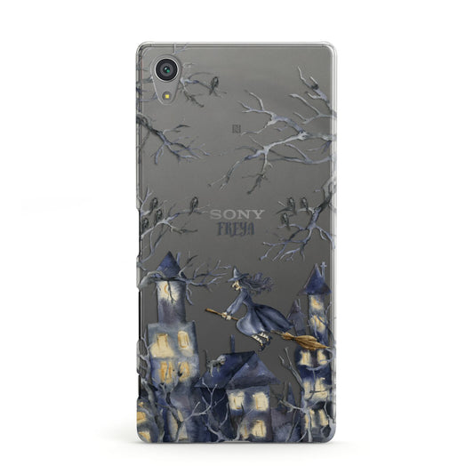 Treetop Halloween Witch Sony Xperia Case