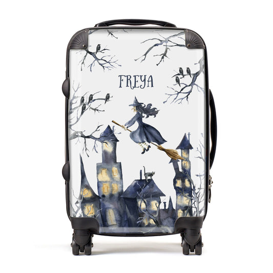 Treetop Halloween Witch Suitcase