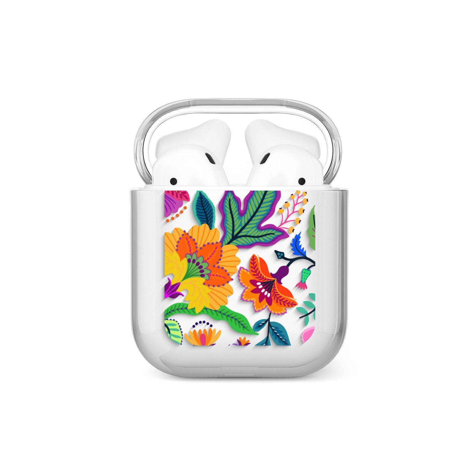 Tropical Floral AirPods Case