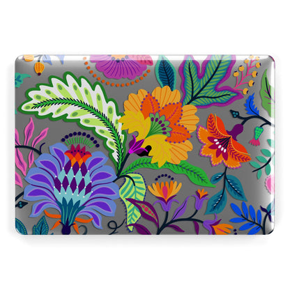 Tropical Floral Apple MacBook Case