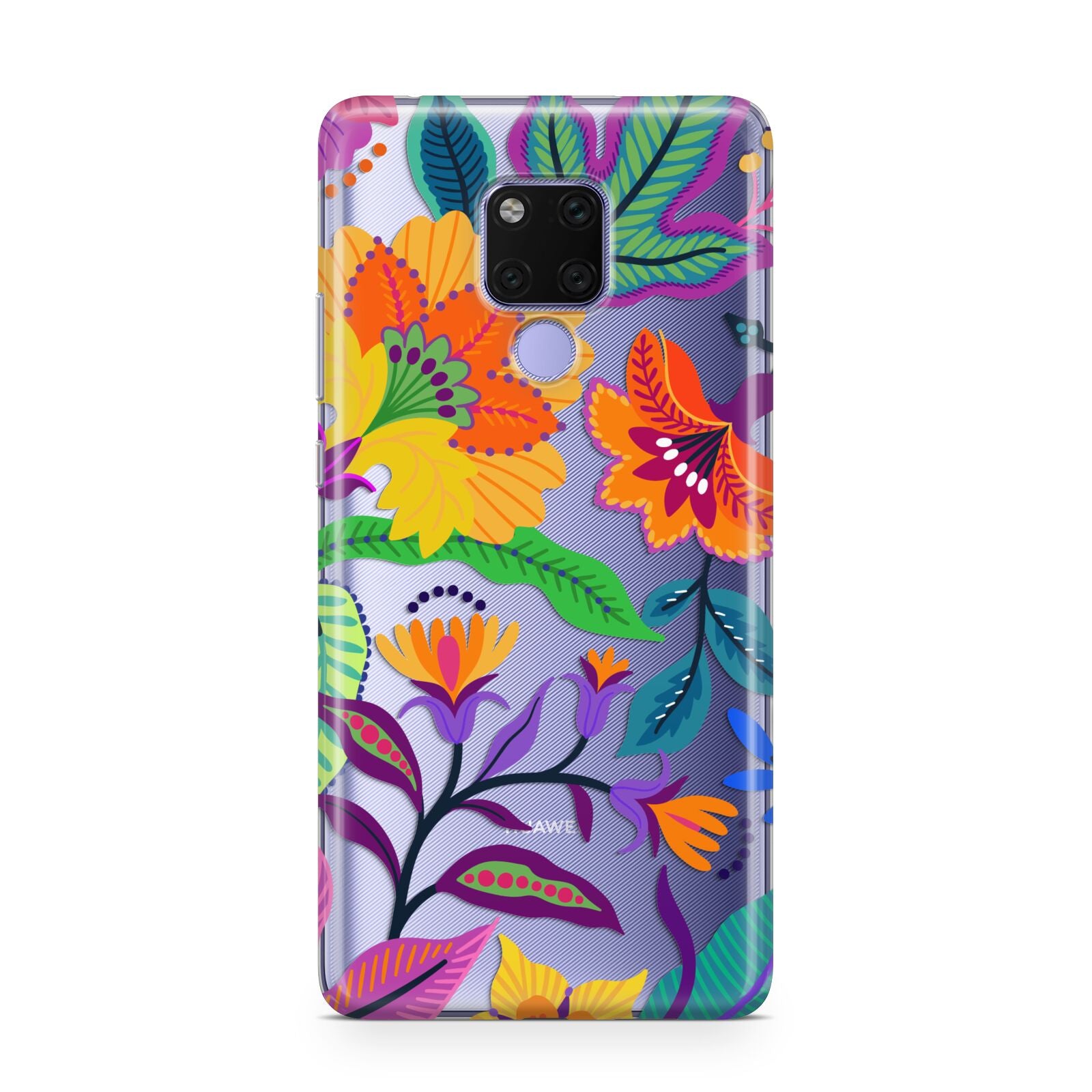 Tropical Floral Huawei Mate 20X Phone Case