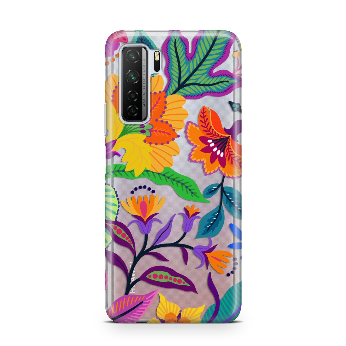 Tropical Floral Huawei P40 Lite 5G Phone Case