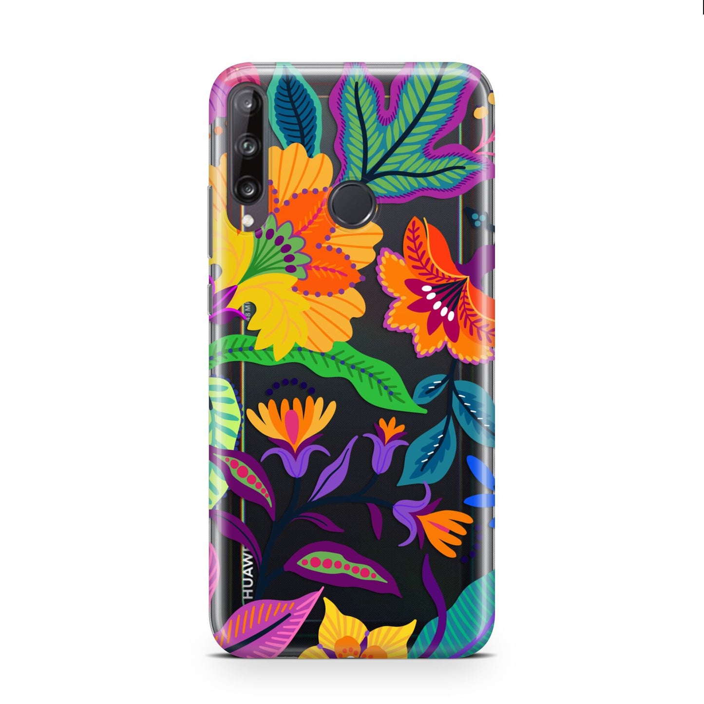 Tropical Floral Huawei P40 Lite E Phone Case