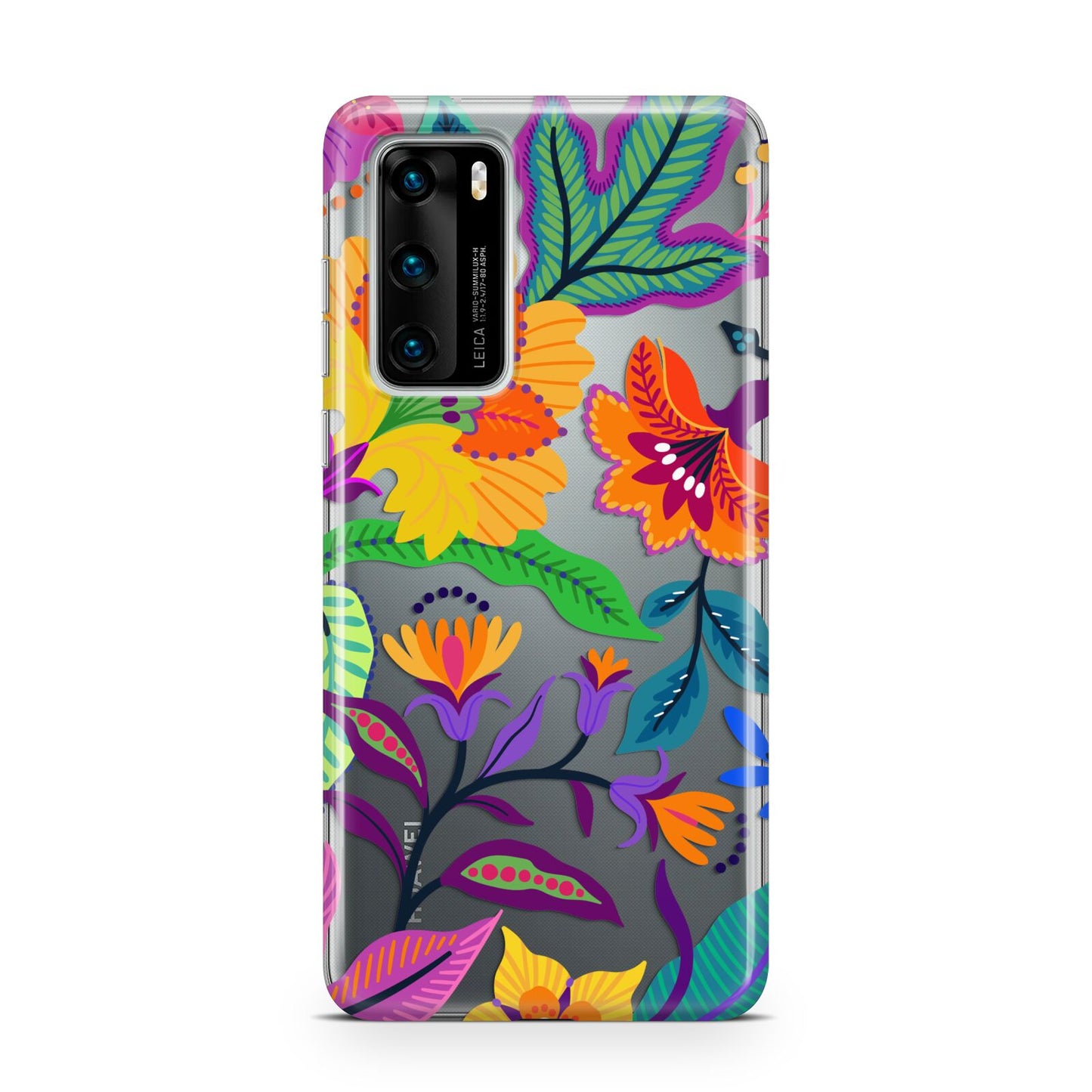 Tropical Floral Huawei P40 Phone Case