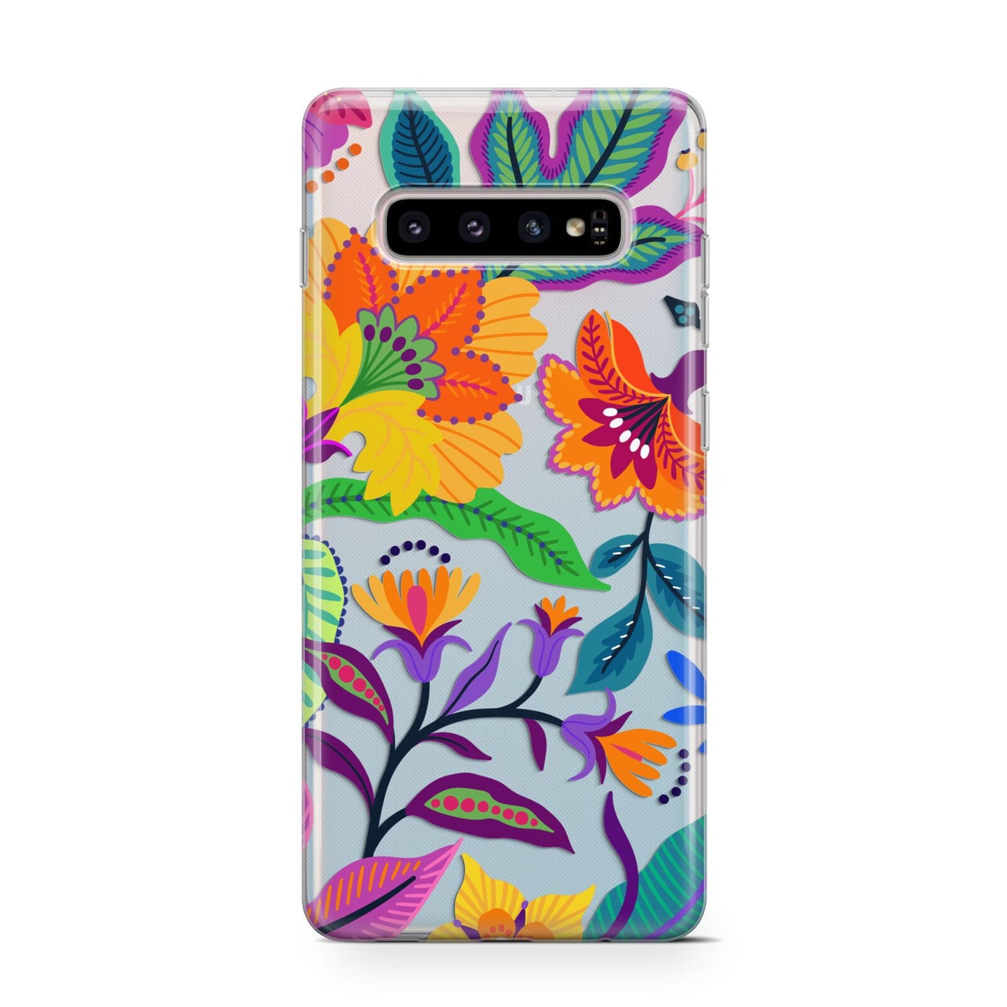 Tropical Floral Protective Samsung Galaxy Case