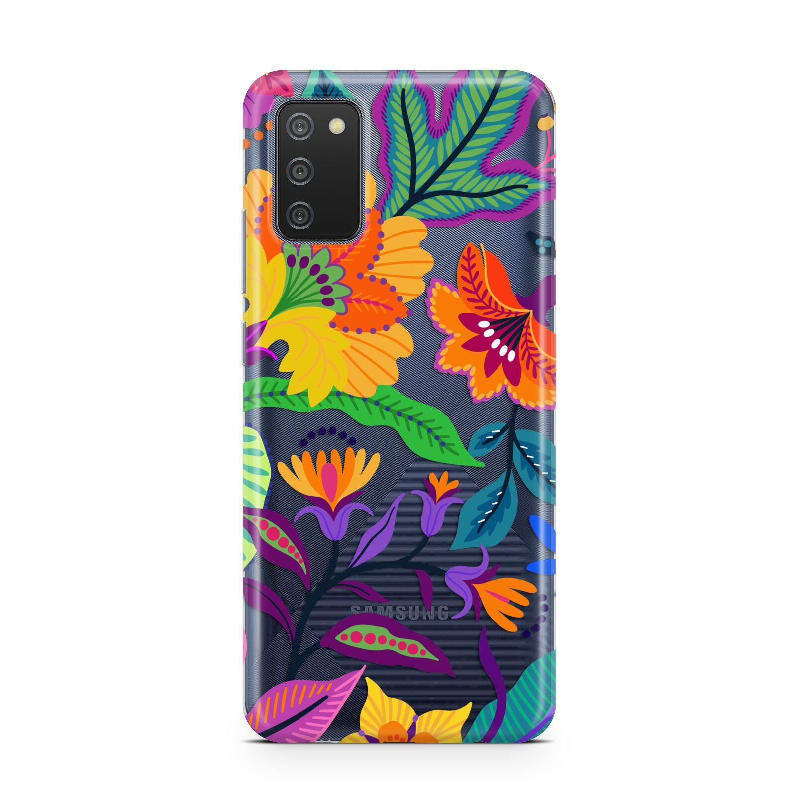 Tropical Floral Samsung A02s Case