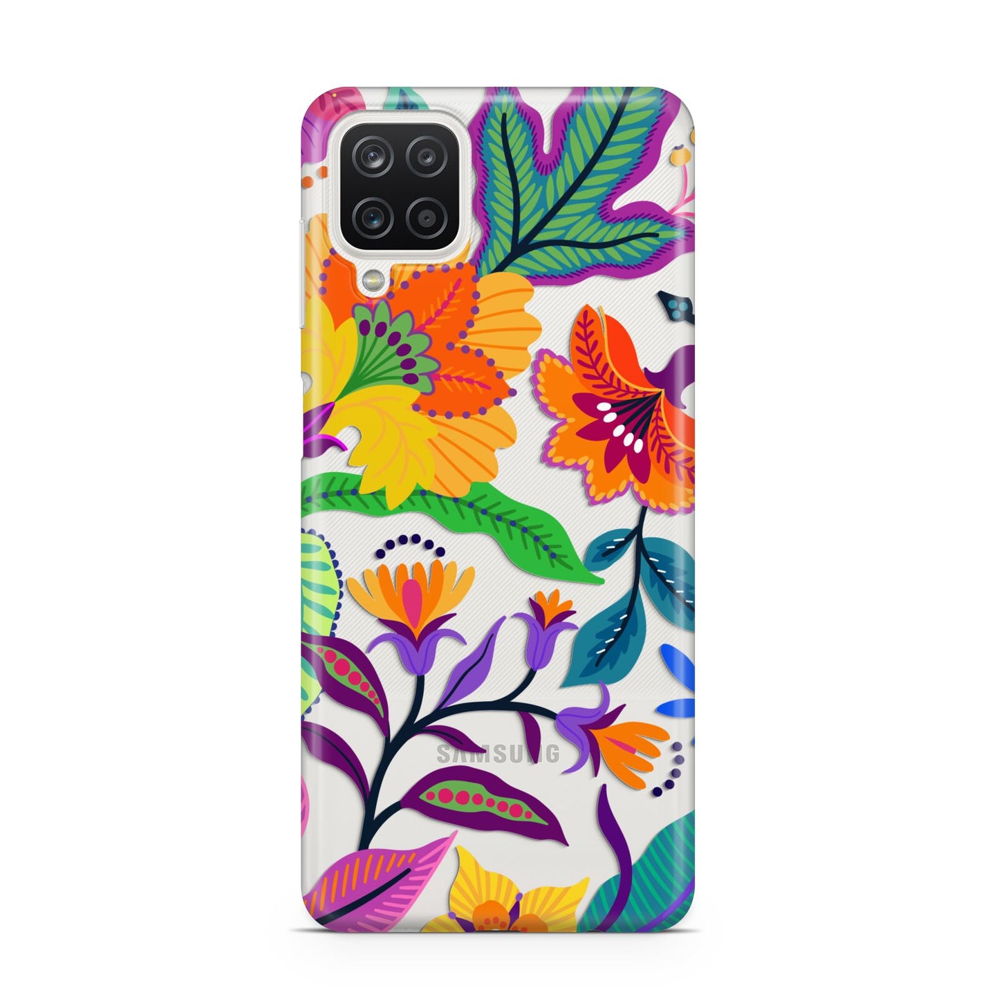 Tropical Floral Samsung A12 Case