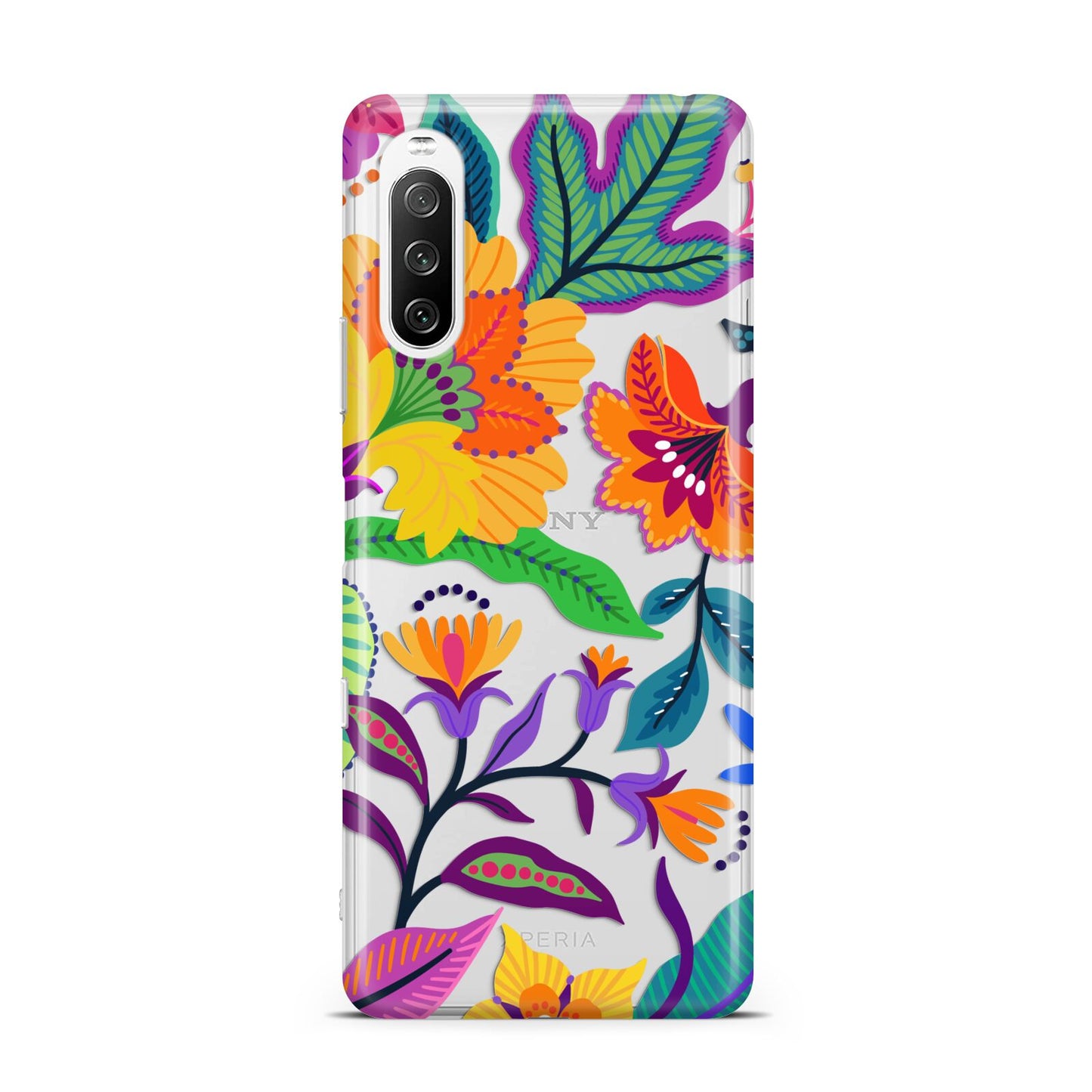 Tropical Floral Sony Xperia 10 III Case