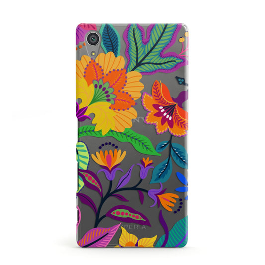 Tropical Floral Sony Xperia Case