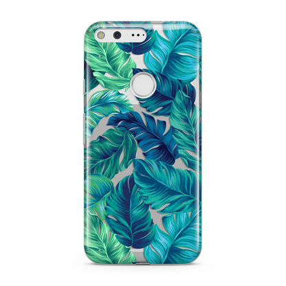 Tropical Leaves Google Pixel Case