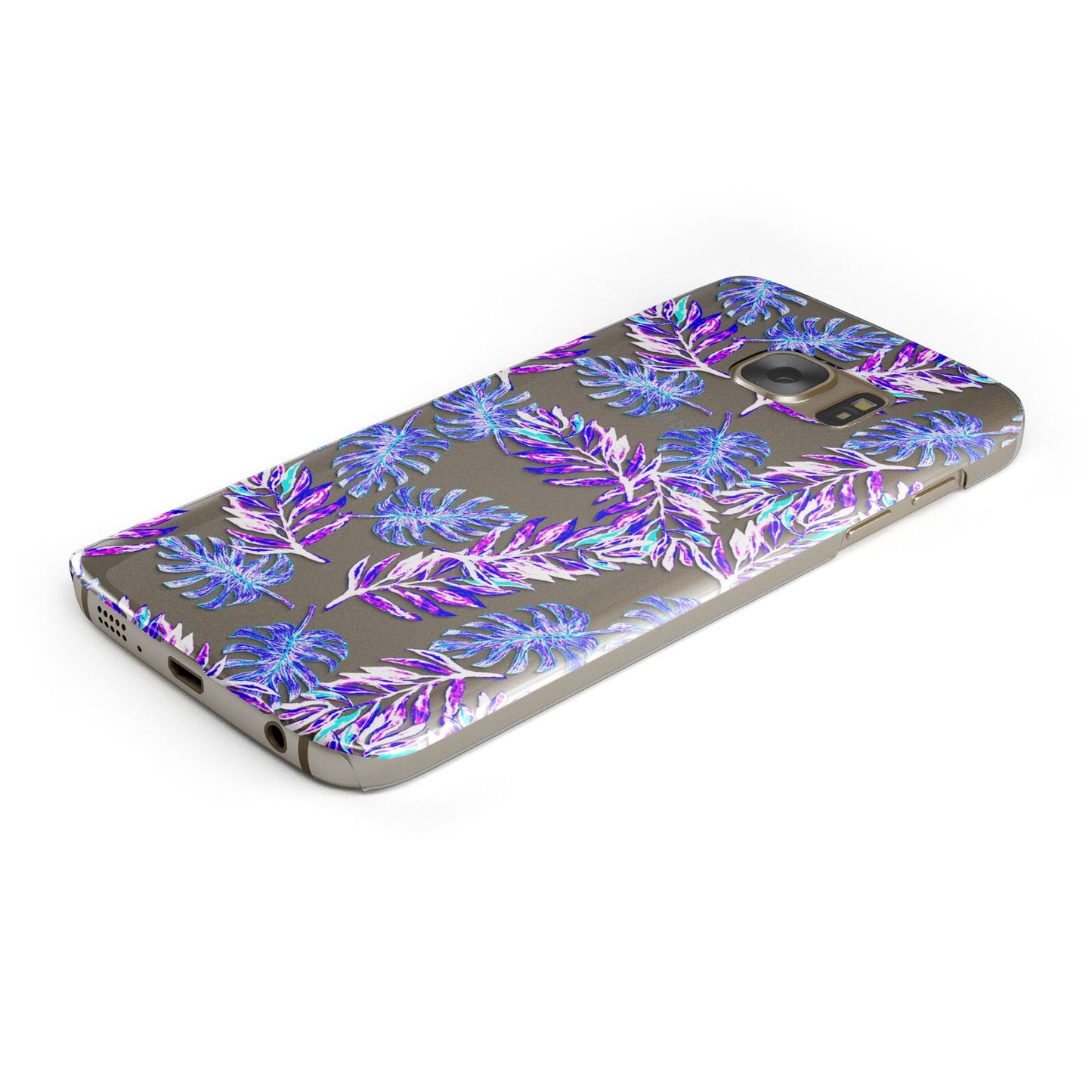 Tropical Palm Leaf Samsung Galaxy Case Bottom Cutout