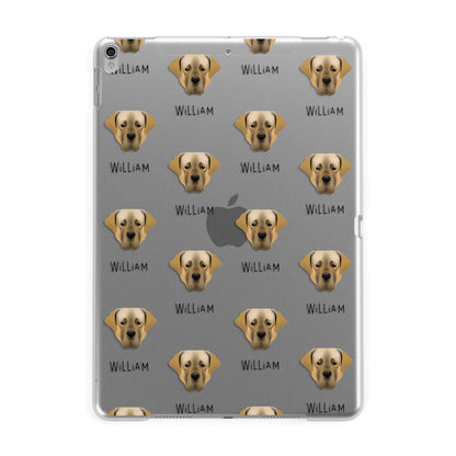 Turkish Kangal Dog Icon with Name Apple iPad Silver Case