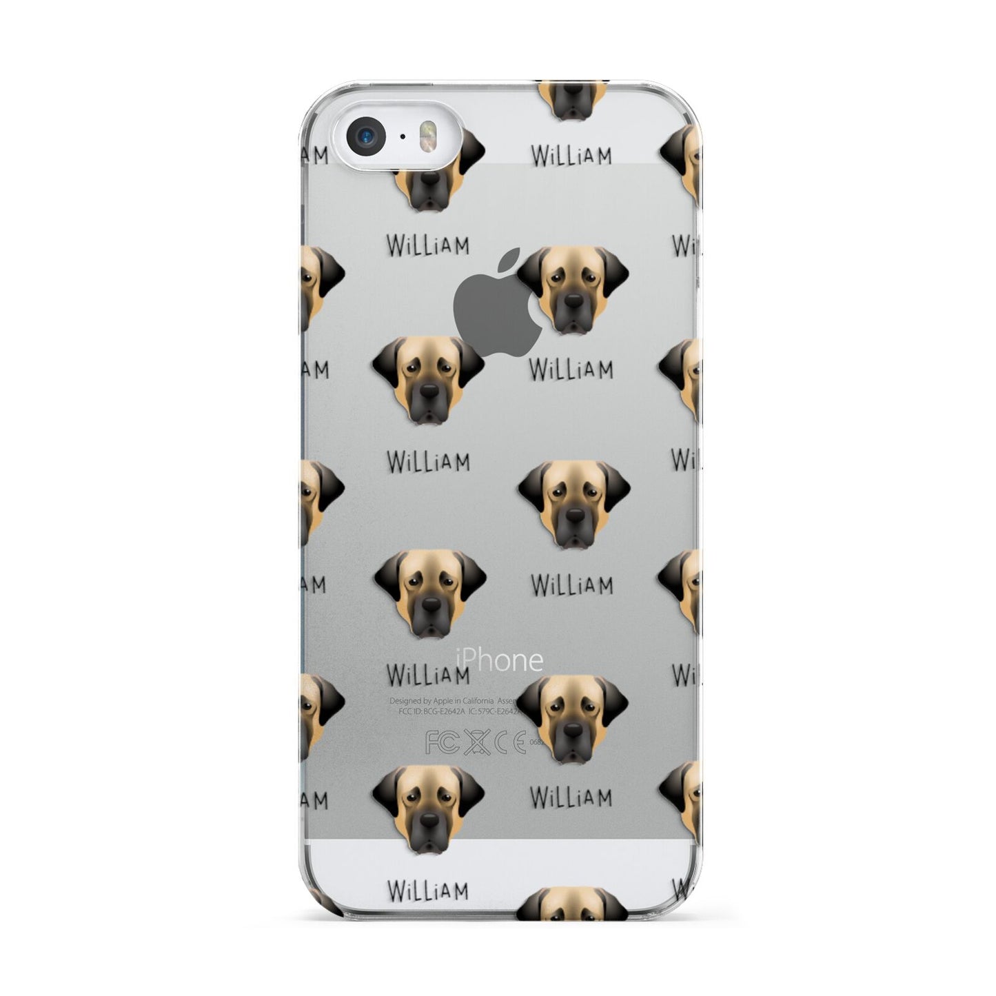 Turkish Kangal Dog Icon with Name Apple iPhone 5 Case